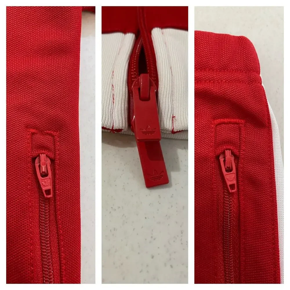 Adidas Originals Classics Beckenbauer Tracksuit Better Scarlet White Size 2XL